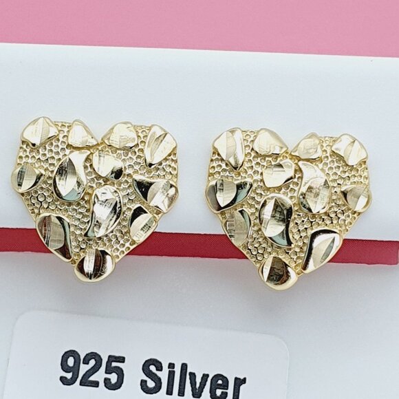 "925 Sterling Silver Cubic Zirconia Earrings, U19254622 - Picture 1 of 11